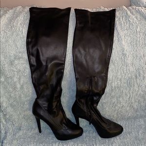 Over the knee boots